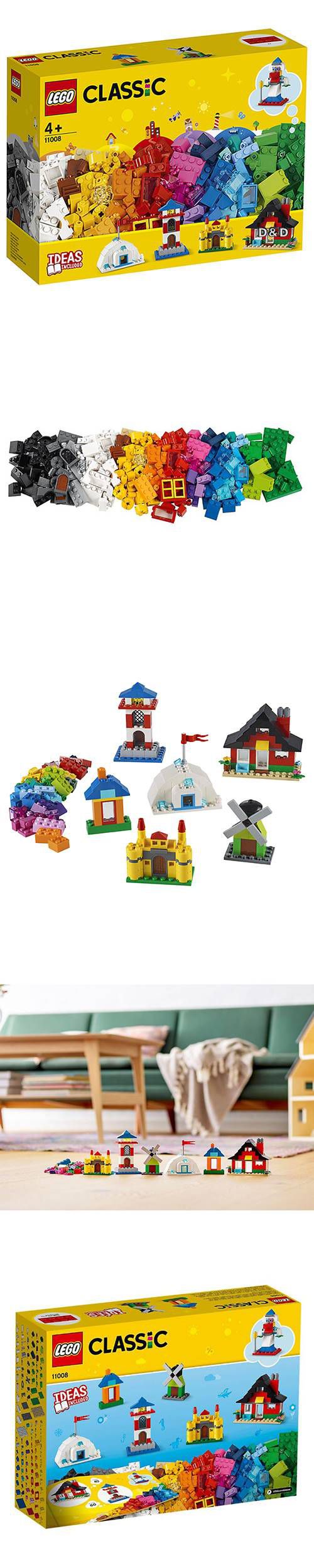 樂高 LEGO - 樂高 Classic 經典基本顆粒系列 -  顆粒與房屋 11008-270pcs