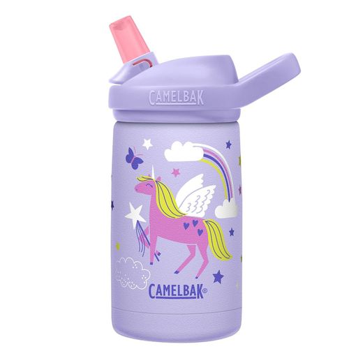 CamelBak - eddy+ 兒童吸管雙層不鏽鋼保溫瓶-魔幻獨角獸-350ML