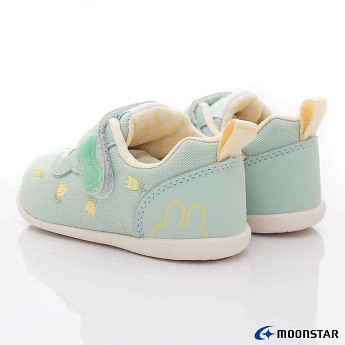 Moonstar日本月星 - 赤子心系列寶寶學步機能鞋-CRB1417綠(寶寶段)-學步鞋-綠