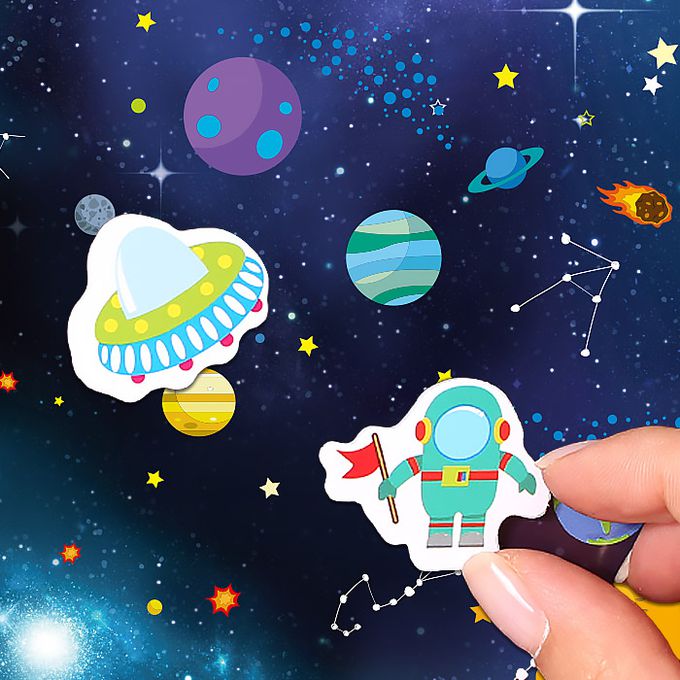 韓國 Ariati - 迷您磁性貼-宇宙