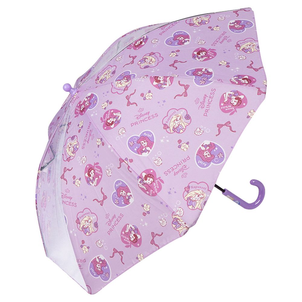 雨傘 圓弧狀傘珠-公主-紫色 (45cm)