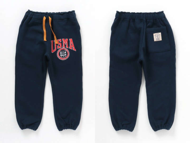 日本 BREEZE - 100%棉 美式休閒抽繩束口長褲-橘