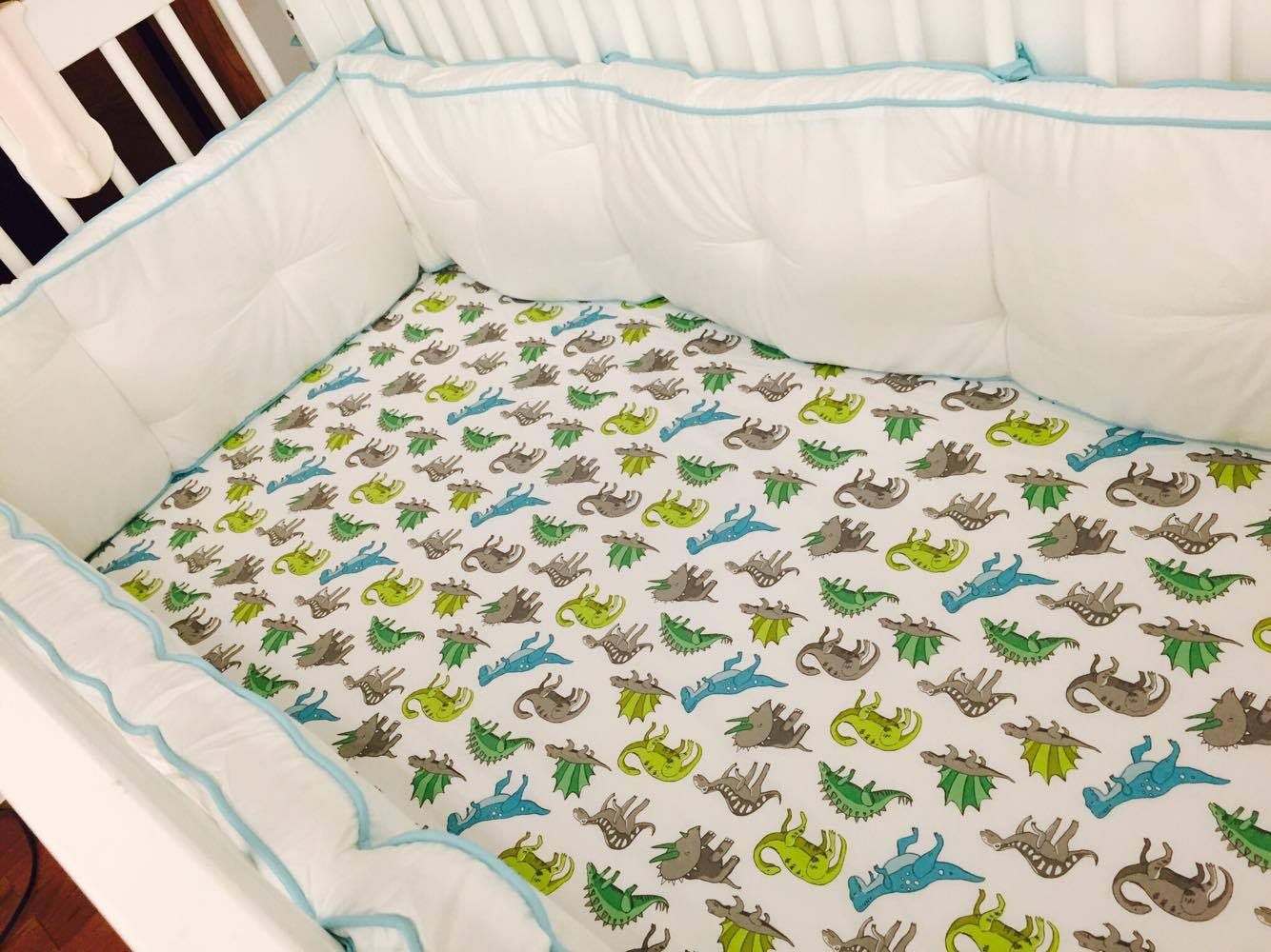 Lori's bumper 嬰兒床圍、床欄，超厚 5cm，安全防撞再升級！