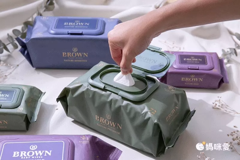韓國BROWN - VIP GOLD BROWN 濕紙巾-可可果20抽(含蓋)*24包