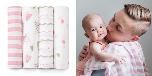 新花色登場！美國 Aden + Anais 包巾 / 被毯 / 圍兜