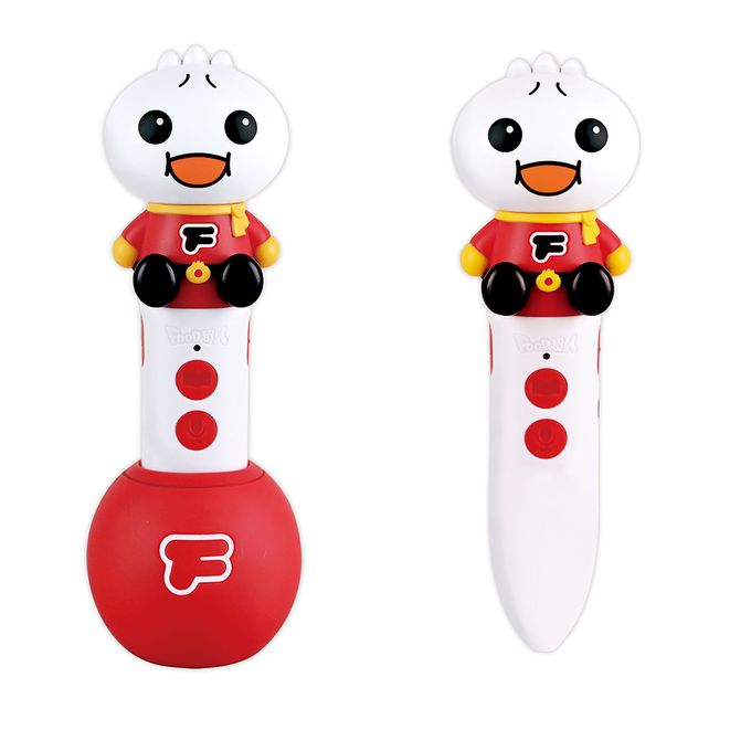 多重點讀筆-FOOD超人(32G內建386首曲目+充電底座+藍牙+錄音貼紙+歌曲點讀卡+傳輸線)