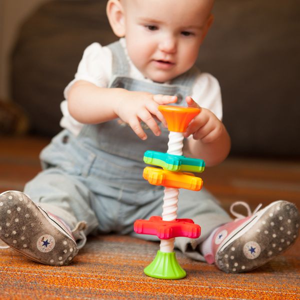 美國 FatBrain - 迷你彩虹旋轉樂-含三種轉盤