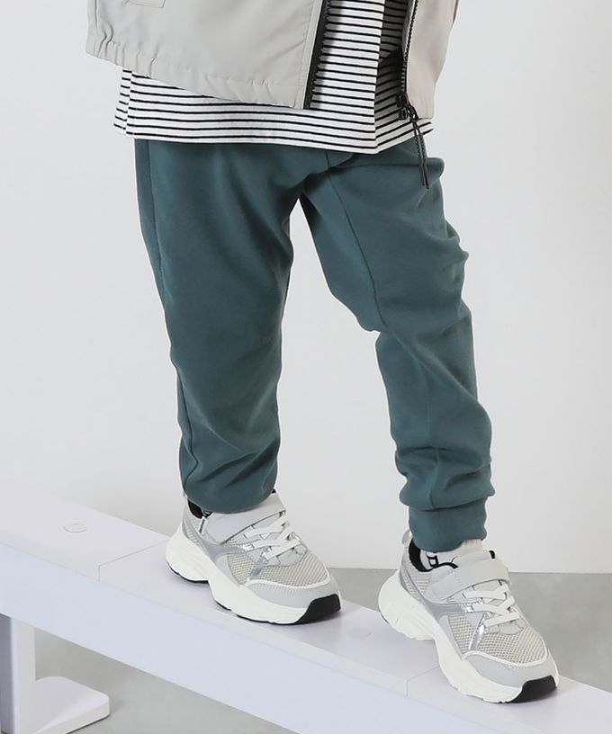 日本 devirock - 熱銷定番 超彈力羅紋束口長褲-黑