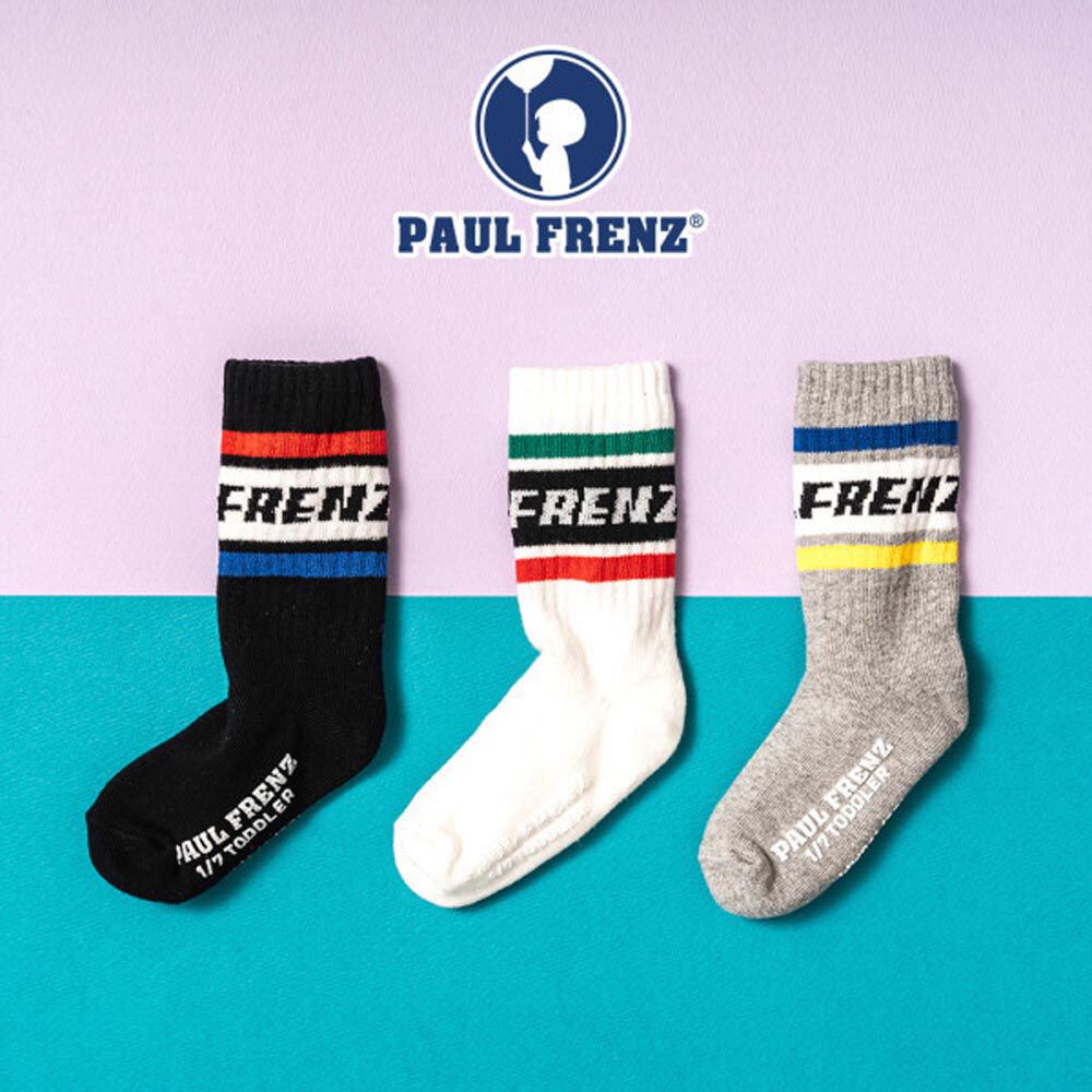 韓國 PAUL FRENZ - (3入組)韓製彈力中長筒襪-WILLICS