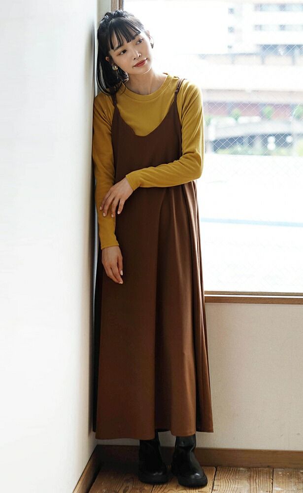 日本 zootie - 舒膚羅紋彈性刷毛薄長袖上衣-圓領-祖母綠