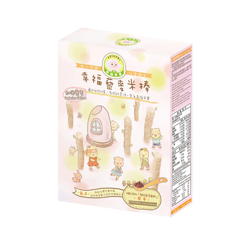 Naturmi幸福米寶 - 幸福藜麥米棒(6個月以上)-紅米-40g/盒