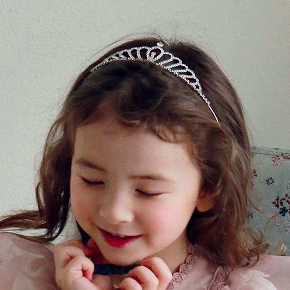 韓國 PuellaFLO - 水晶女王皇冠髮箍