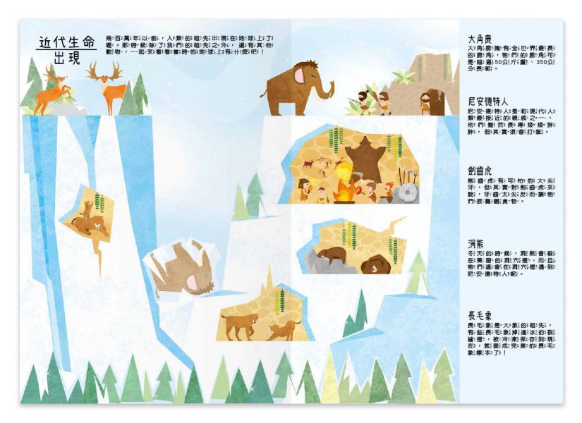 地上下的立體世界-恐龍和古生物