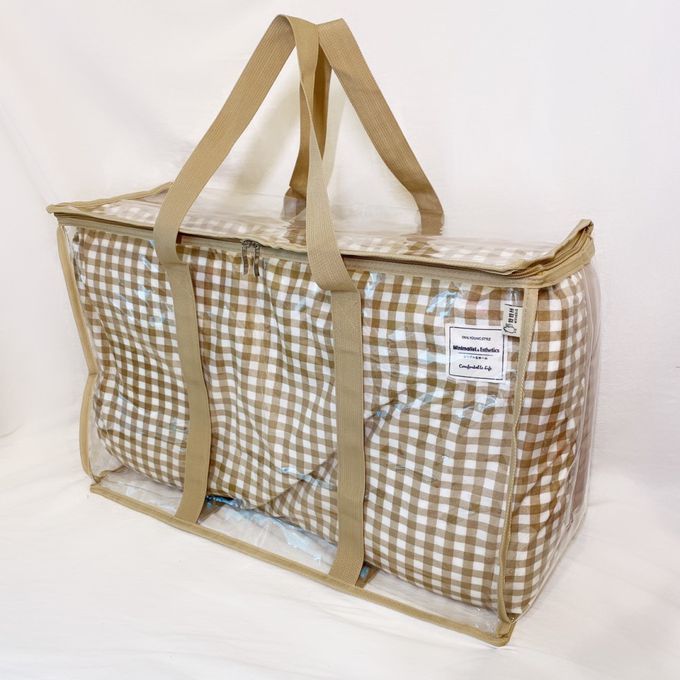 妞妞絲 - 透明棉被袋-草莓慕斯 (XL)