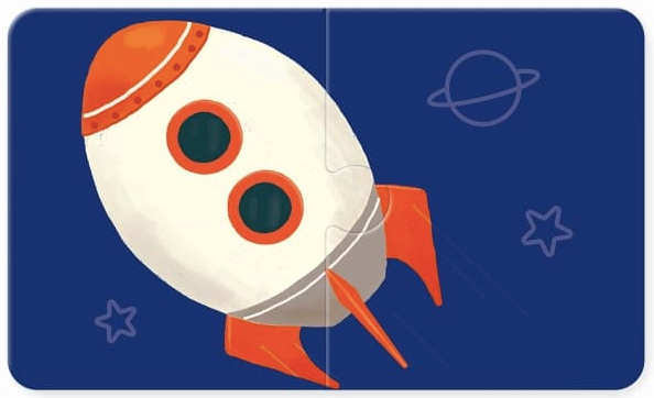 1歲Baby配對拼圖：交通工具篇 (10 x 16 x 3.5 cm)-盒裝