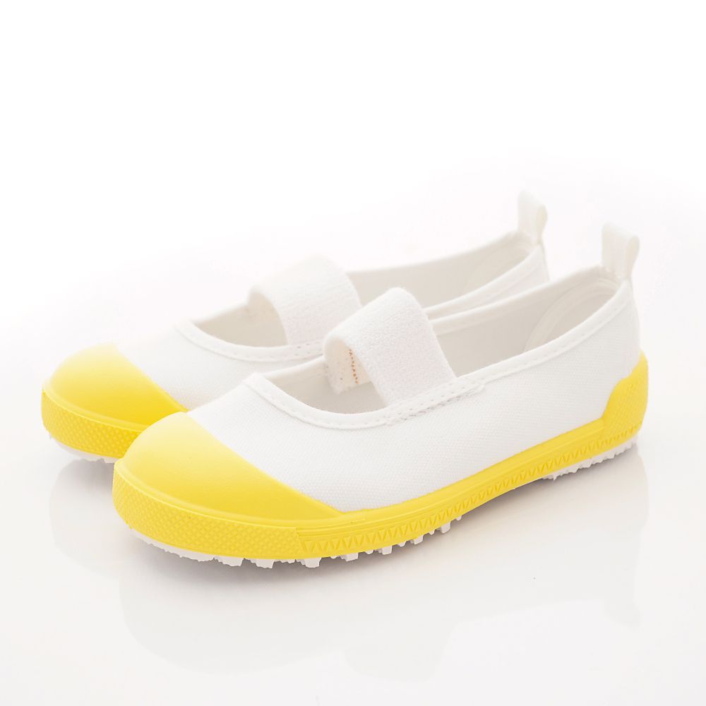 Moonstar日本月星 - 機能童鞋-日本製鐵氟龍幼兒園室內鞋(中小童段)-黃