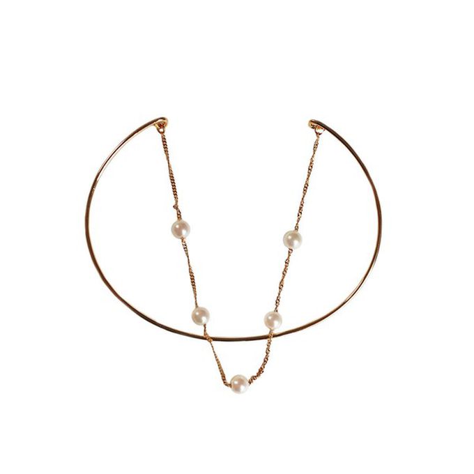 日本 Melody Accessory - 日本製 柔美細緻雙層手鏈-鏈條-金