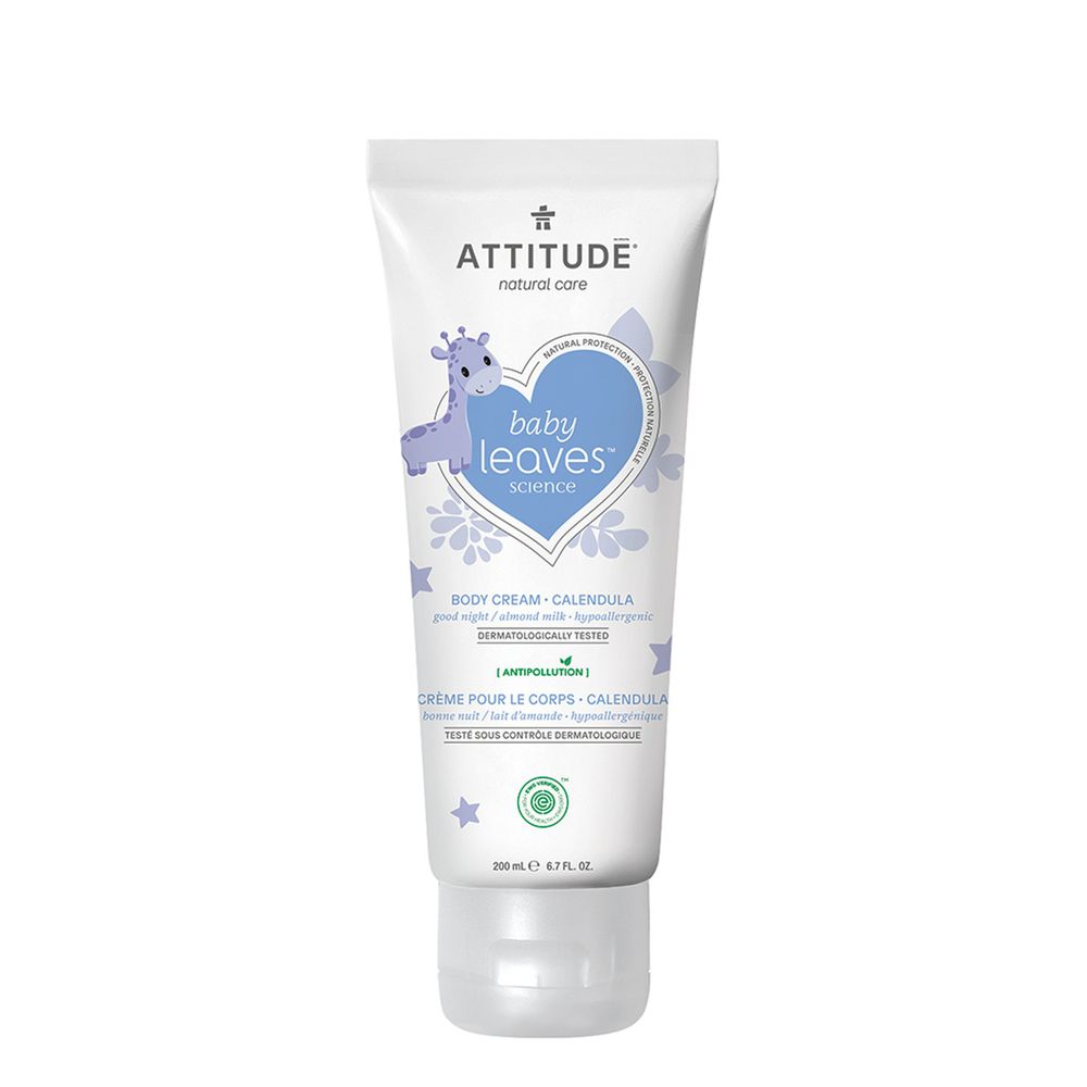 加拿大 ATTITUDE 艾特優 - 嬰幼兒金盞花乳霜-杏仁奶-200ml