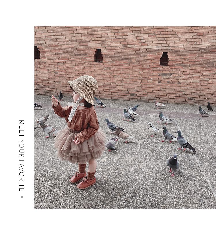 超萌澎澎網紗短裙-白色