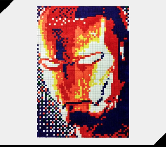 꾹꾹블럭 - 韓國馬賽克咕咕拼豆組- 英雄人物