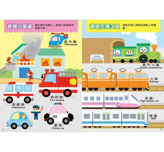 叭！交通工具有聲百科平板電腦(新版)-FOOD超人