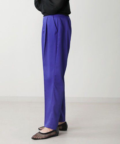 日本 Bou Jeloud - 俐落簡約美腿西裝褲-桃粉