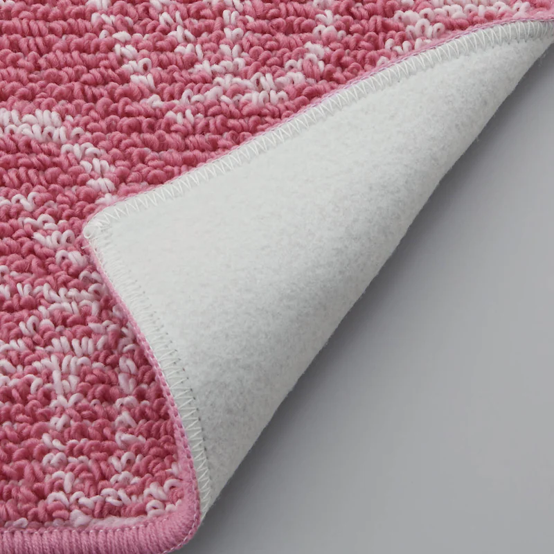 日本千趣會 - 北歐風 長條形腳踏墊(廚房/臥室)-龜背芋-灰黑