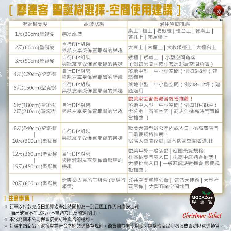 MODACore 摩達客 - 耶誕-4尺/4呎(120cm)特仕幸福型裝飾綠色聖誕樹-含全套飾品(金色年華色系)+50燈LED燈超值組(附控制器)本島免運費