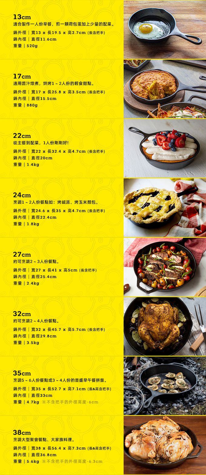 美國 LODGE - 美國製方形鑄鐵平底煎鍋/烤盤 (14cm)