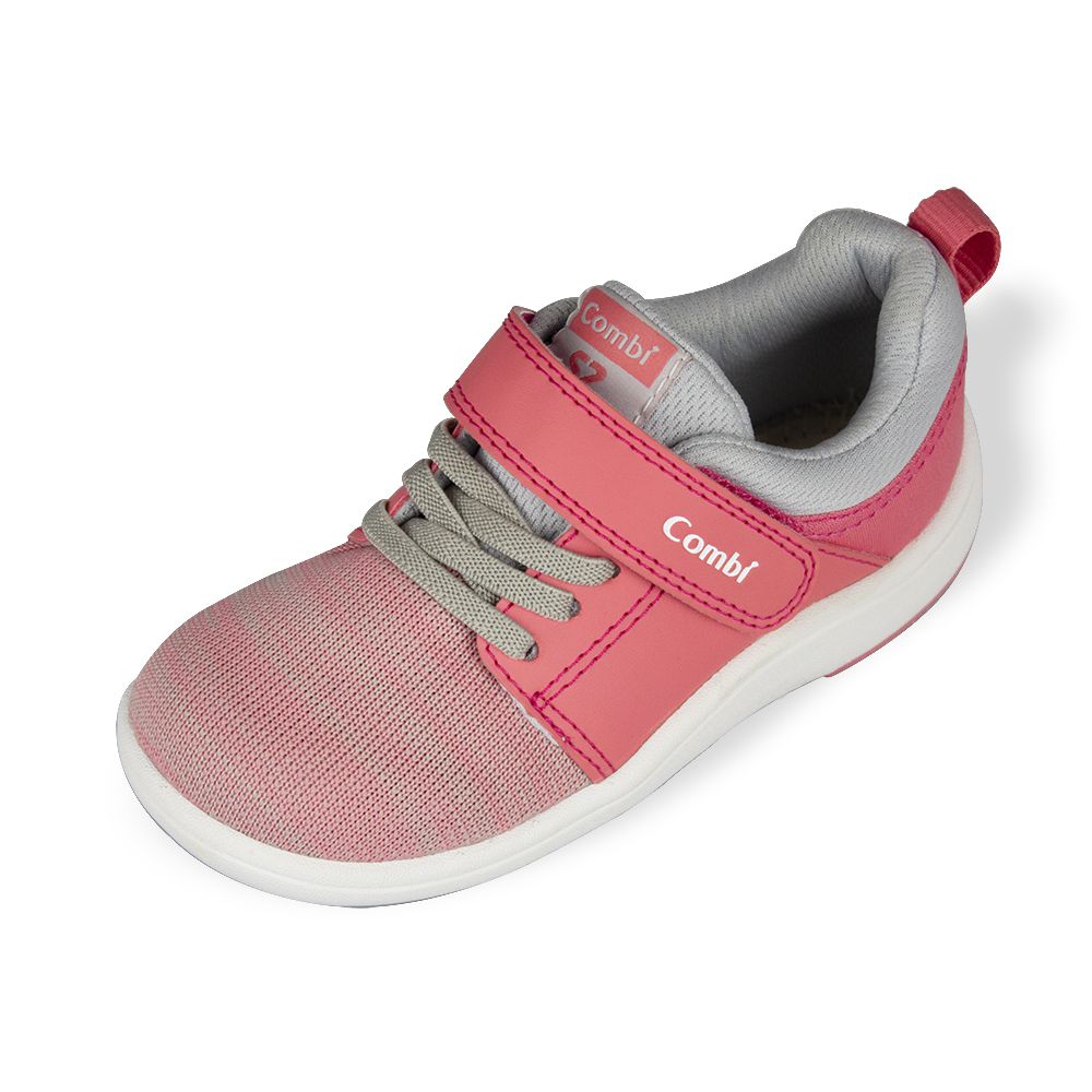 日本 Combi - 機能童鞋/學步鞋-NICEWALK 醫學級成長機能鞋-粉-A03