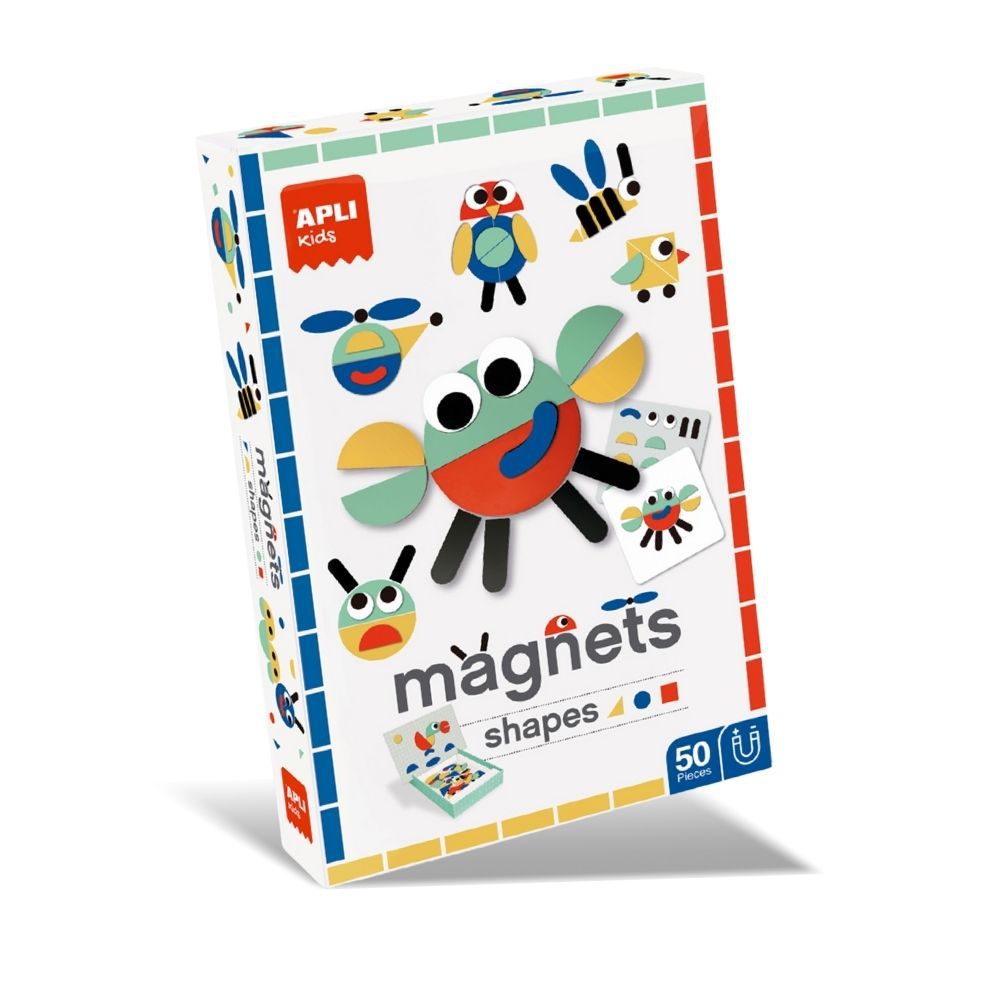 幾何形狀磁性拼圖