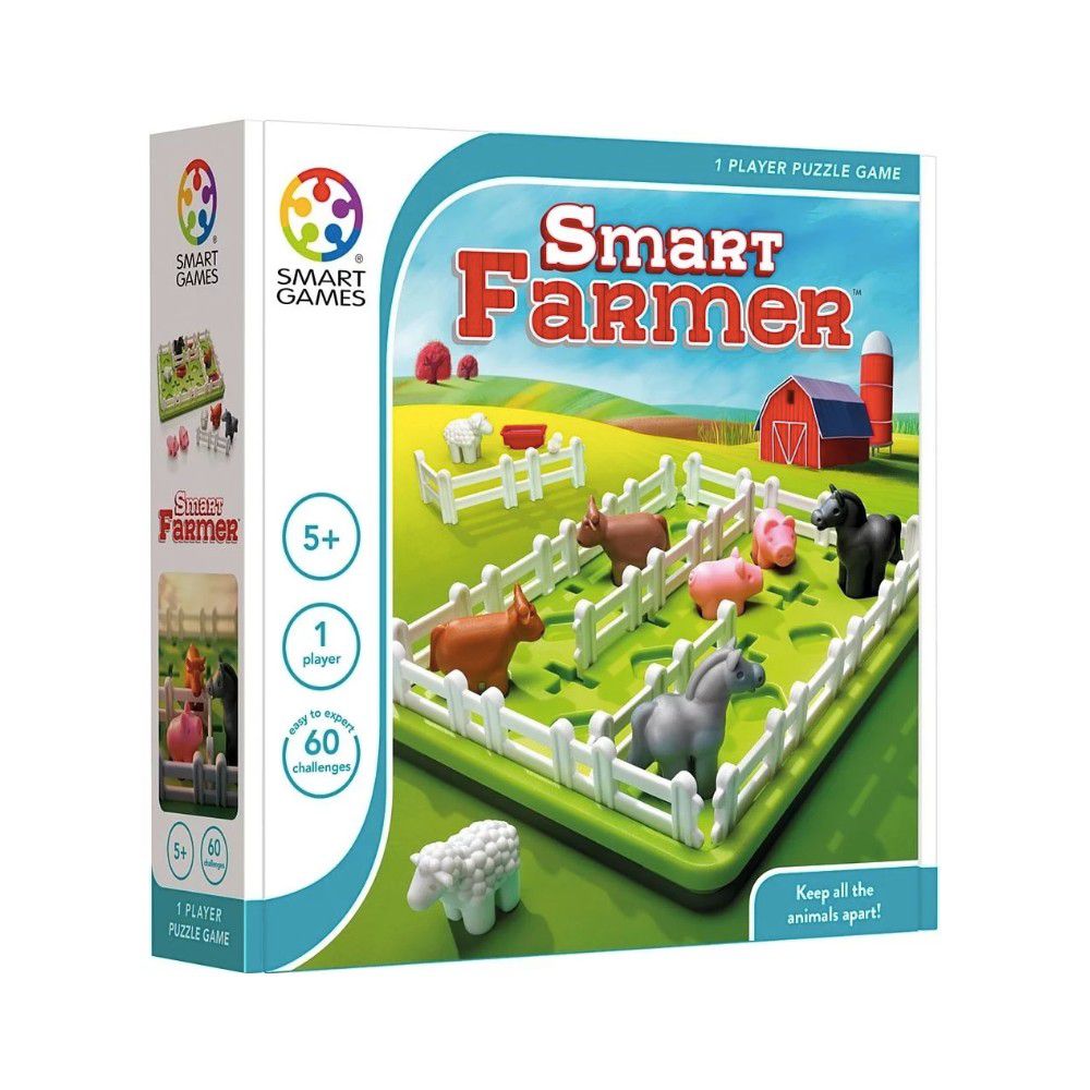 比利時 SMART GAMES - 動物農場-5歲以上
