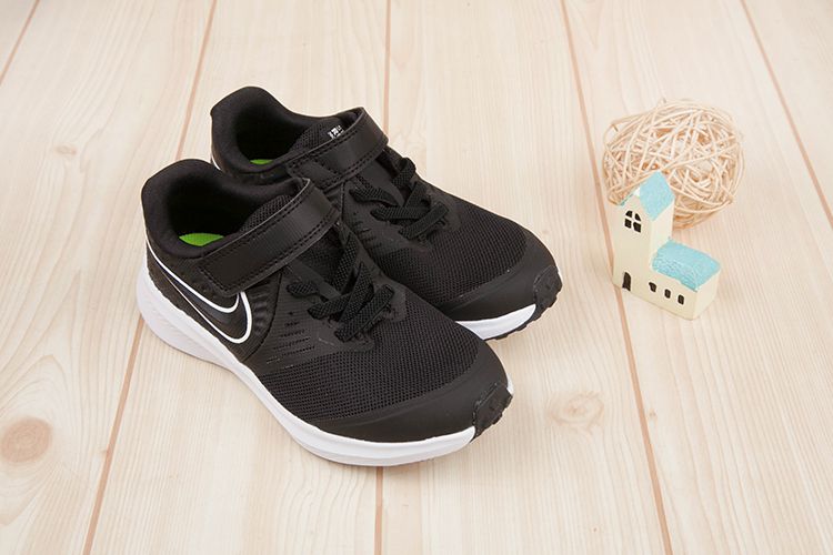 NIKE - STAR_RUNNER2黑色網布運動鞋