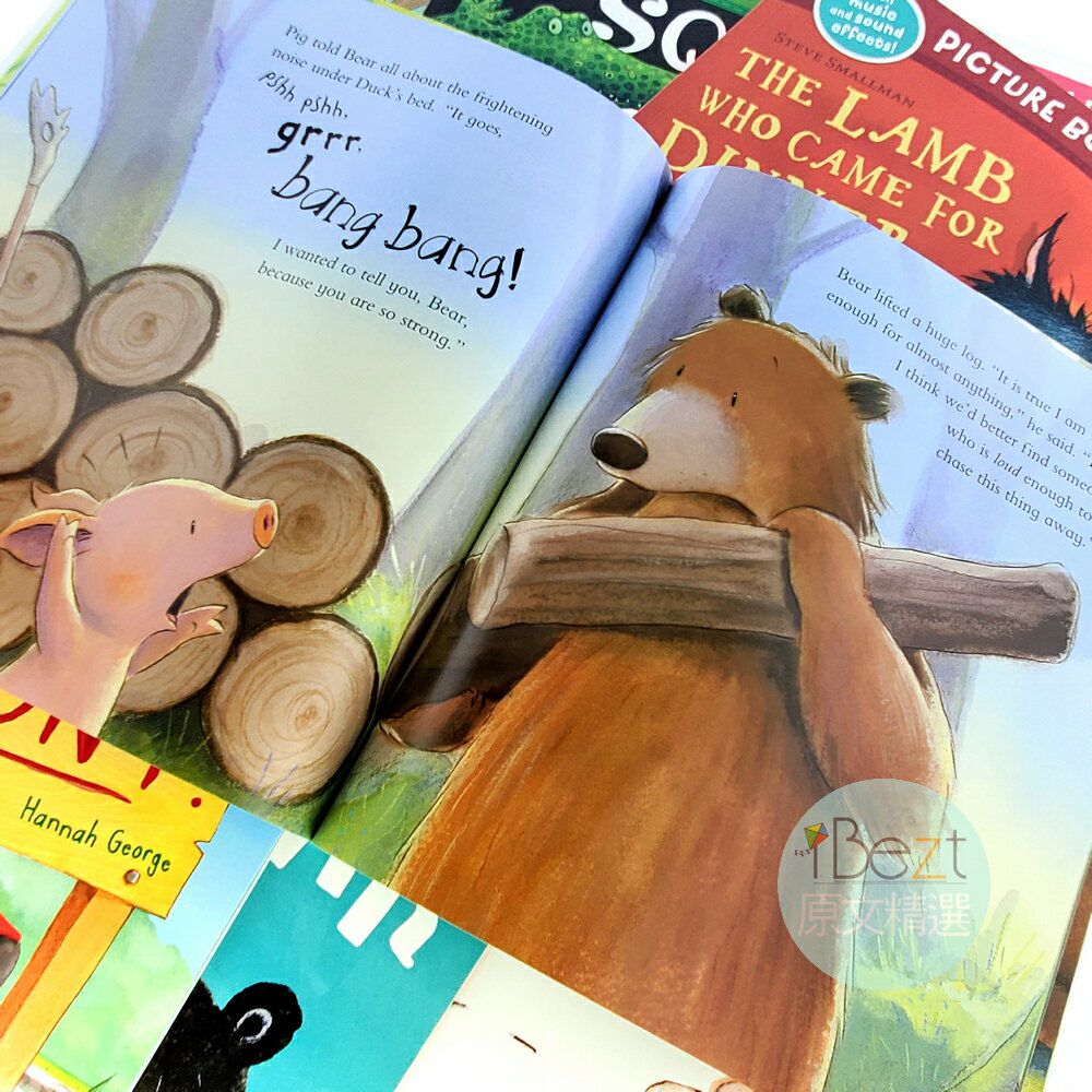 Little Tiger - Little Tiger Picture Book & CD(10書10 CD) 動物有聲繪本