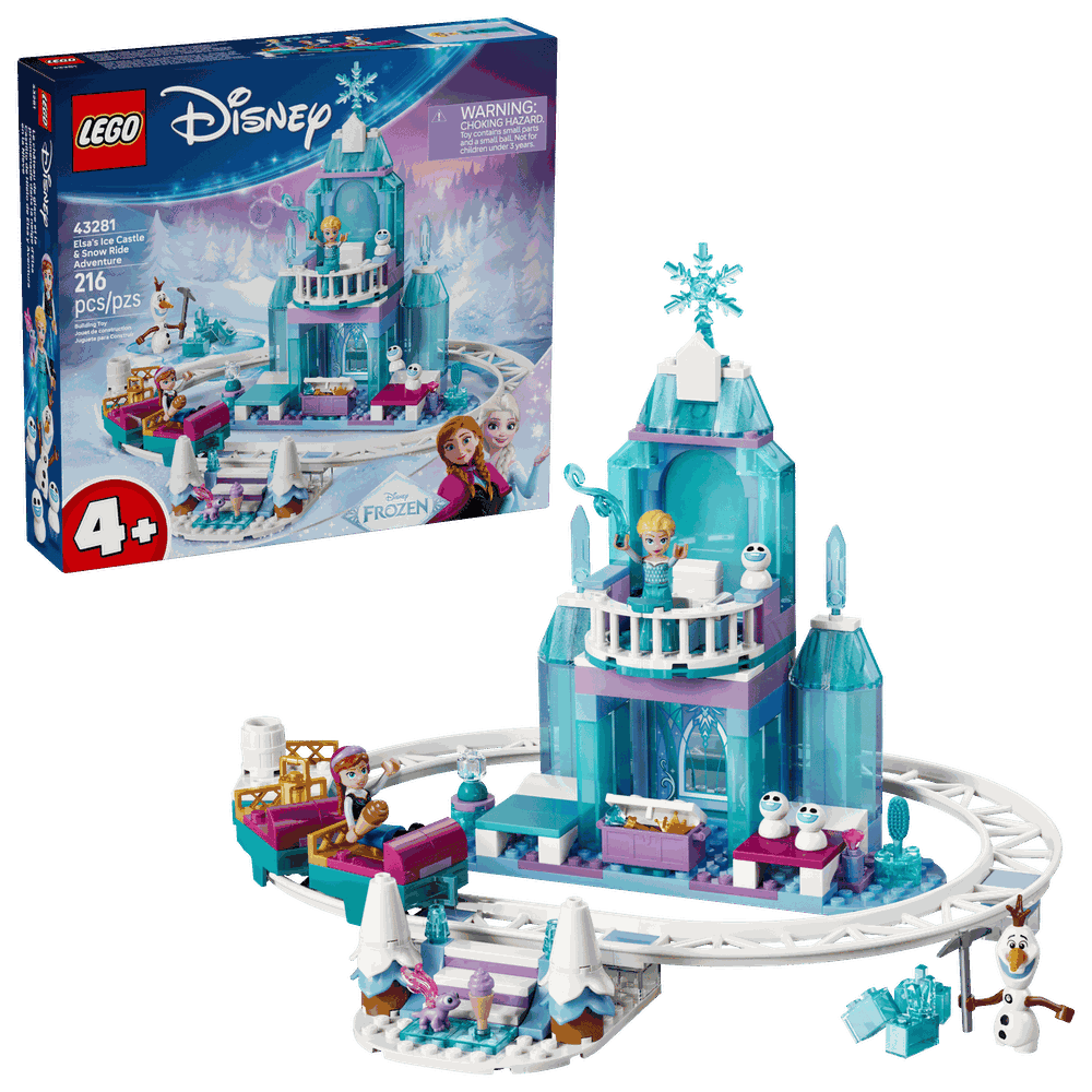 LEGO 43281 艾莎的冰雪城堡和雪橇大冒險 Elsa's Ice Castle & Snow Ride Adventure