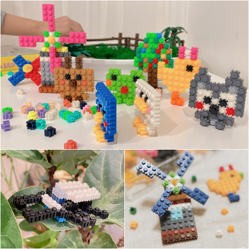 玩玩 Play - MYTOYS玩玩拼豆_森林好朋友拼豆組-約670顆