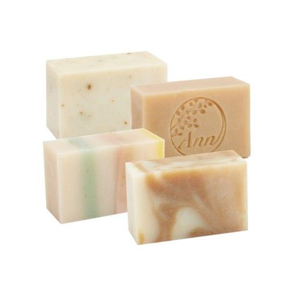Annchen 陳怡安手工皂 - 好寶寶勤洗手組-抹草寶貝+滴露抑菌+艾草抗菌+橙花羊奶