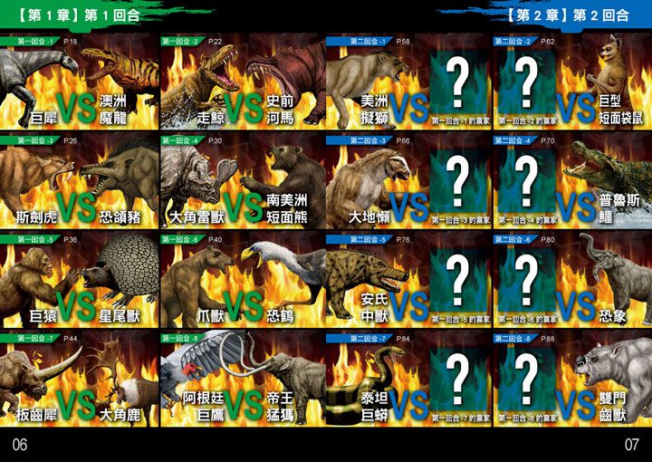 滅絕動物最強王圖鑑（新版）