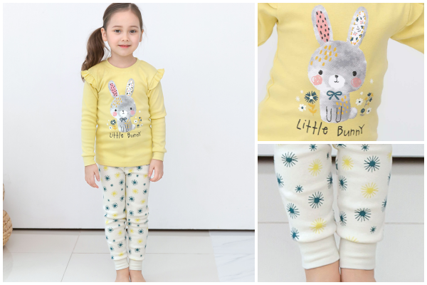 韓國 Mellisse - (剩90號)韓製20支無螢光棉長袖家居服-機器怪手