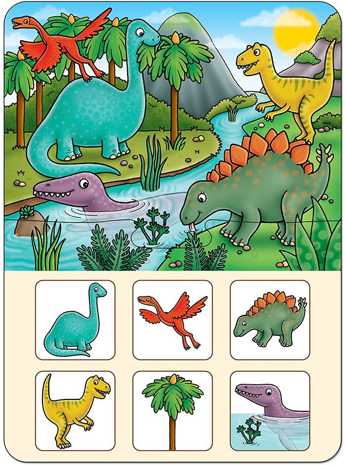Orchard Toys Dinosaur Lotto 恐龍樂透配對（桌遊）