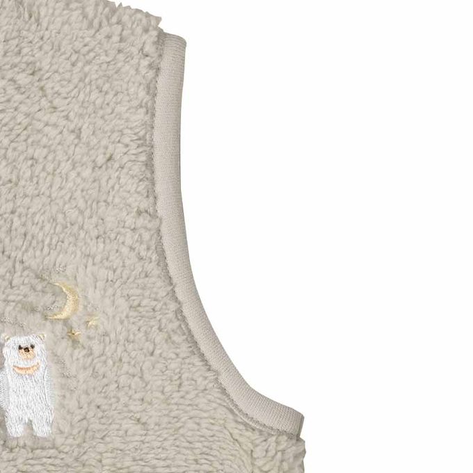 akachan honpo - 長版晚安背心-灰色