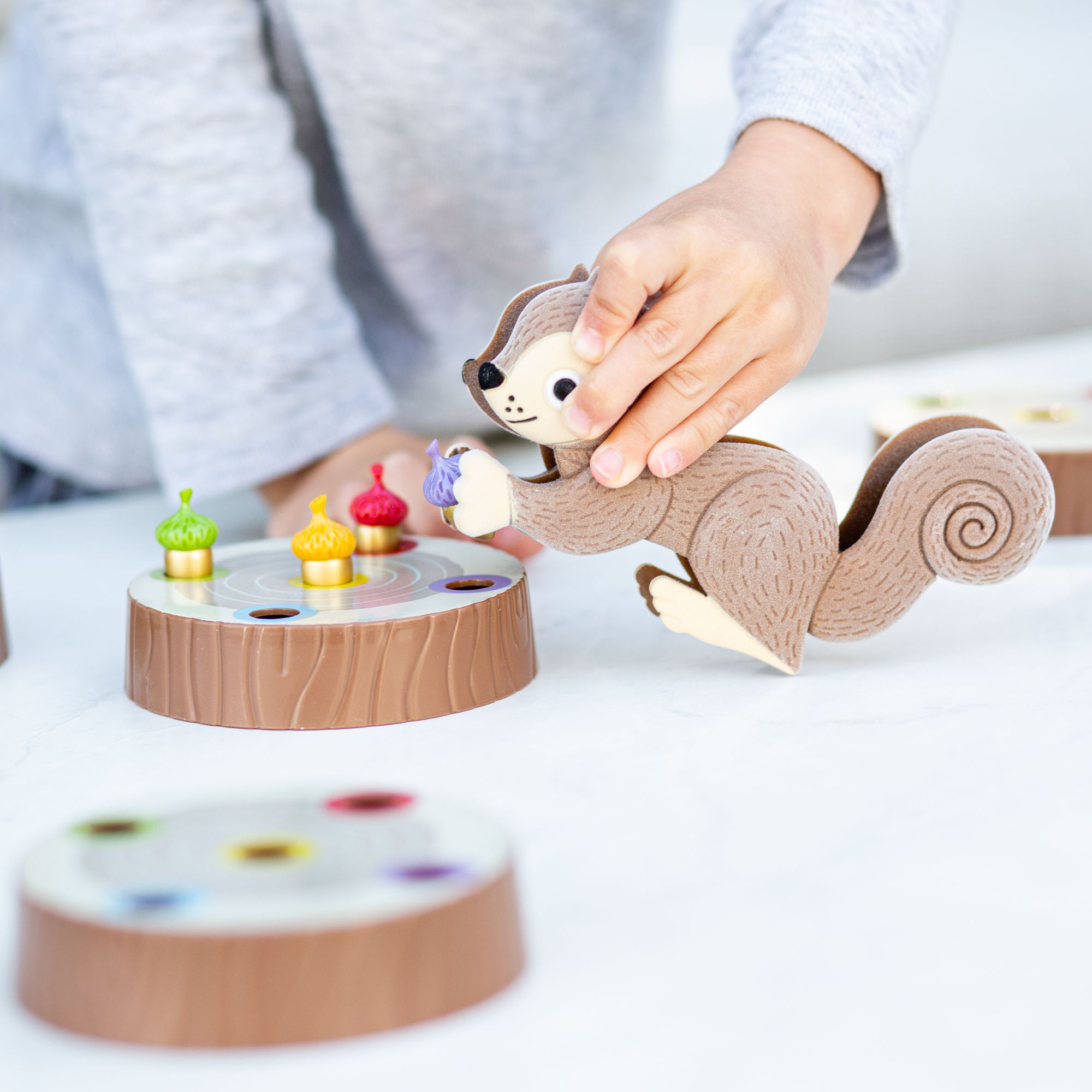 美國 Educational Insights - 小松鼠的橡果爭奪戰-(10週年紀念版)-3歲以上