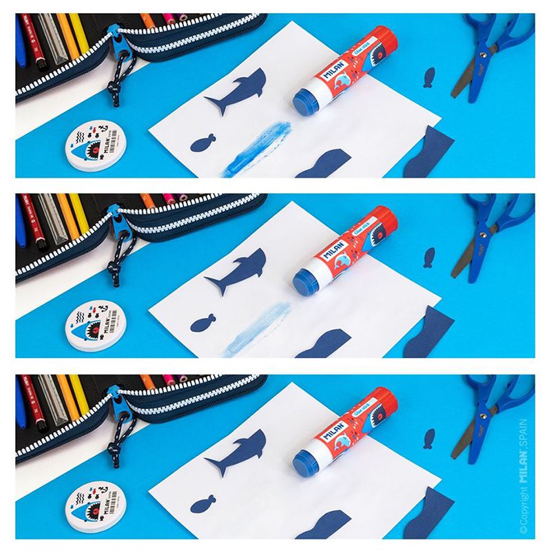 MILAN - 兒童專用變色口紅膠_紅_2入組