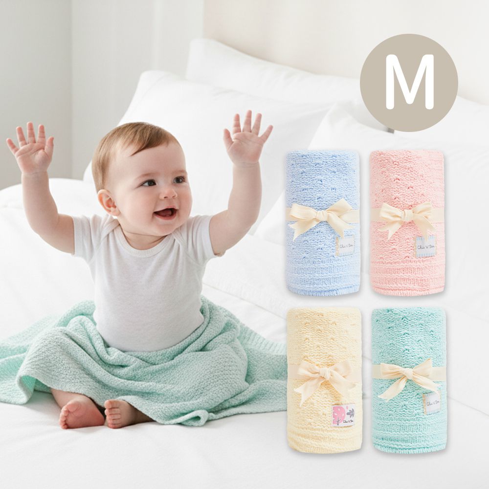 超柔舒毯 100x140cm(寶寶毯 嬰兒毯 冷氣毯 小被被 蓋被 寶寶被毯)-黃色