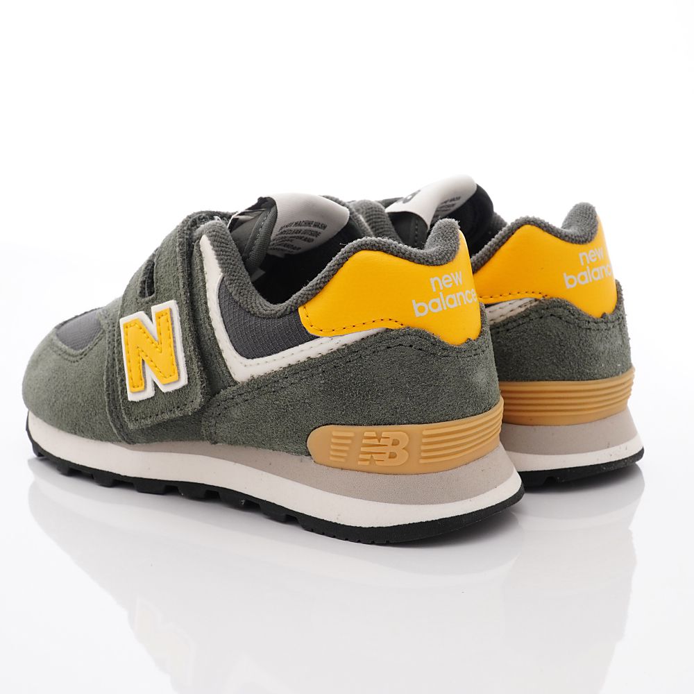 New Balance - 運動童鞋-NB574機能運動款(中小童段)-灰綠