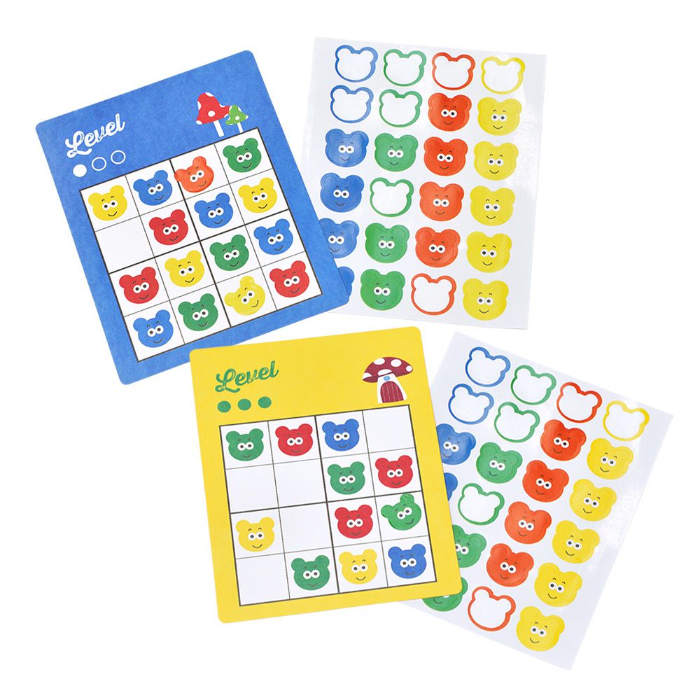 西班牙 APLI - 旅行數獨卡-顏色