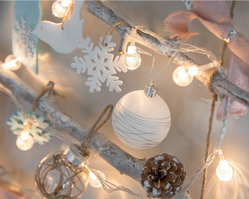 韓國 Bebe Deco - DIY聖誕樹/聖誕壁飾燈-夢想國度 (樹高80cm，樹寬68cm，約0.6kg)