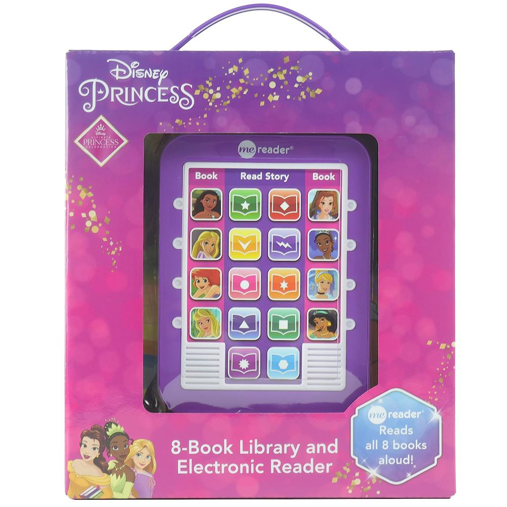 【禾流獨家代理】【迪士尼公主啟蒙有聲閱讀套書】ME Reader Electronic Reader and 8-Book Library: Disney Princess