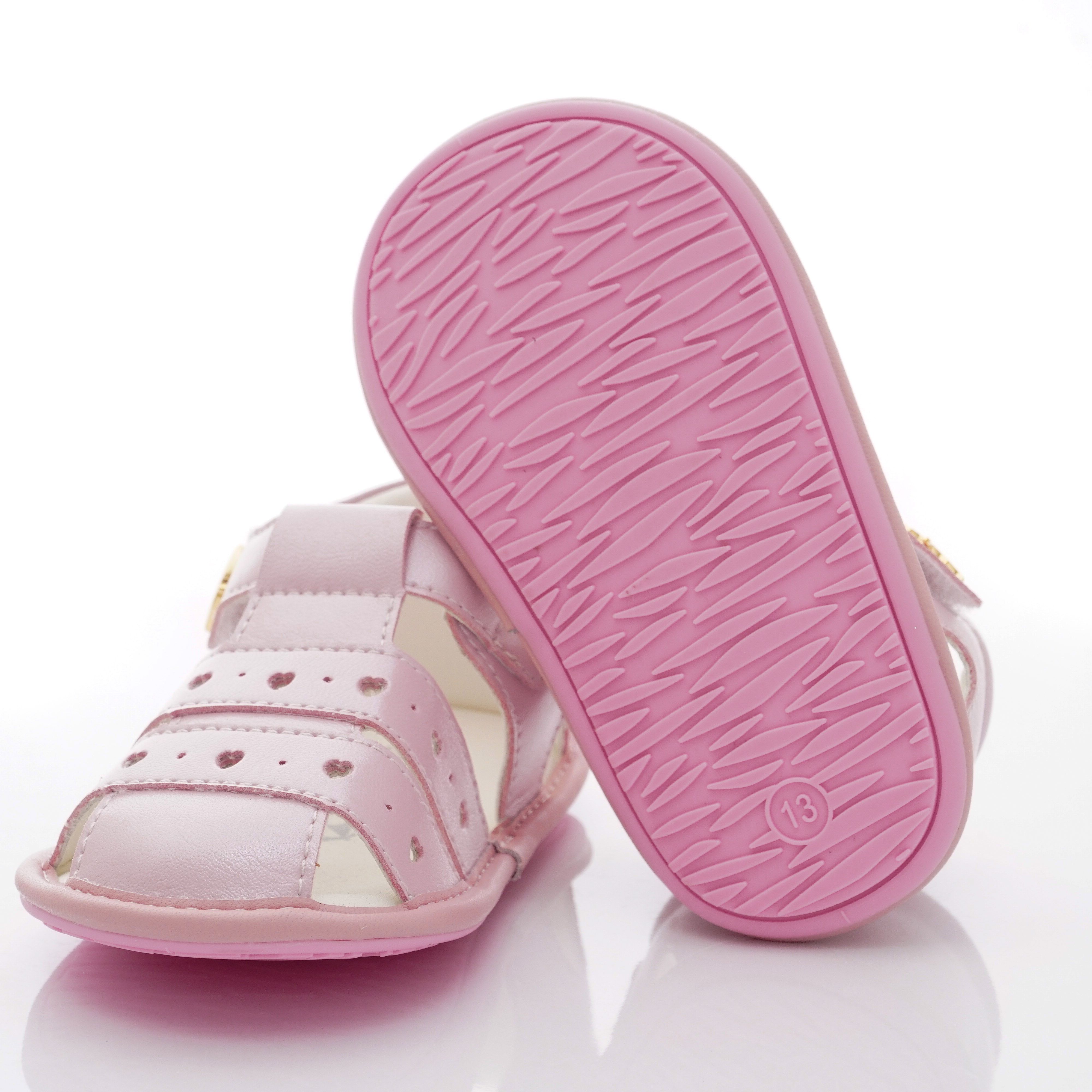 Arnold Palmer 雨傘牌 - 護趾軟軟學步涼鞋款(寶寶段)-粉紅