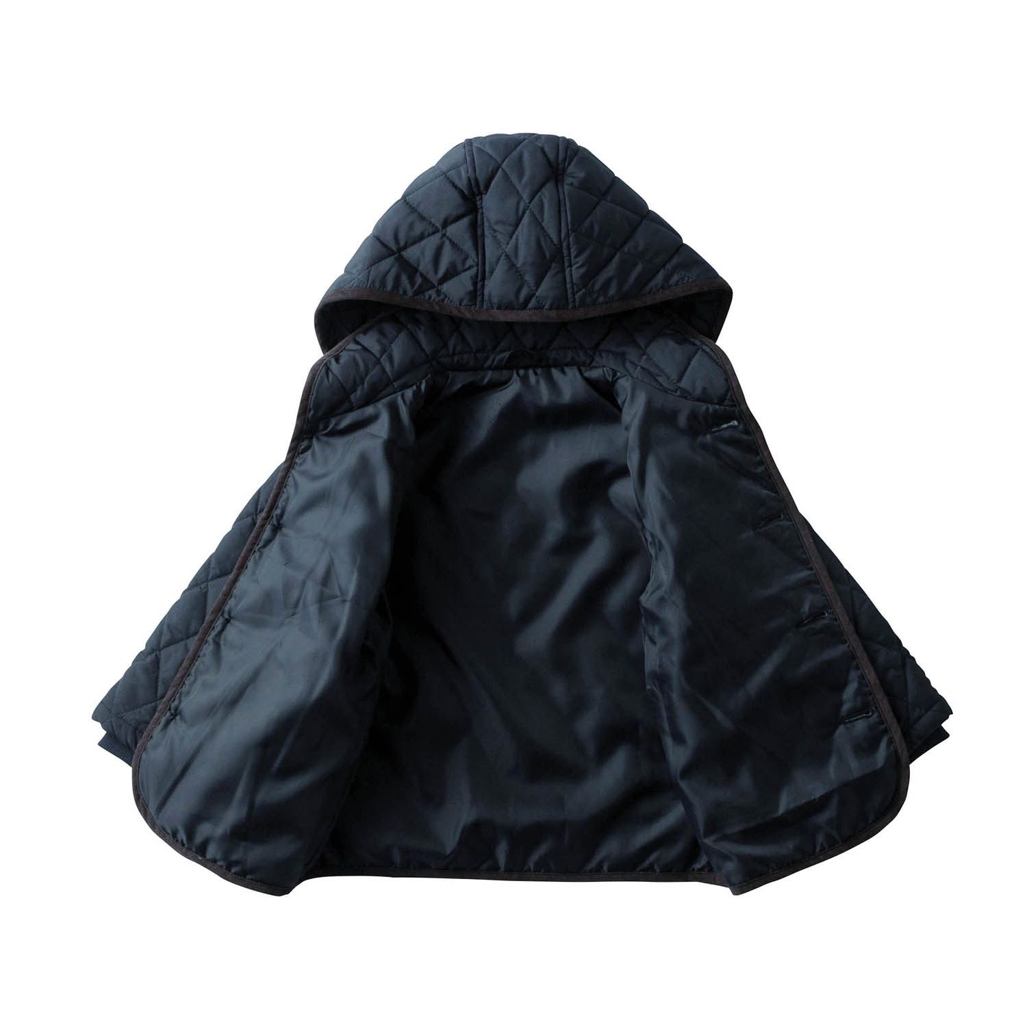 日本千趣會 - GITA 可機洗輕量棉防潑水絎縫外套-卡其